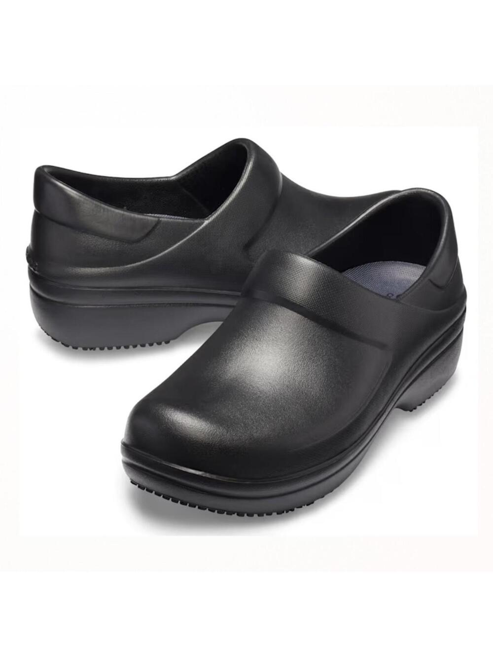 Crocs Neria Pro II Work Clog Women's Size 10 Black